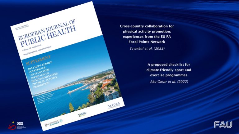 New publications in EJPH special issue for the HEPA Europe Conference 2022